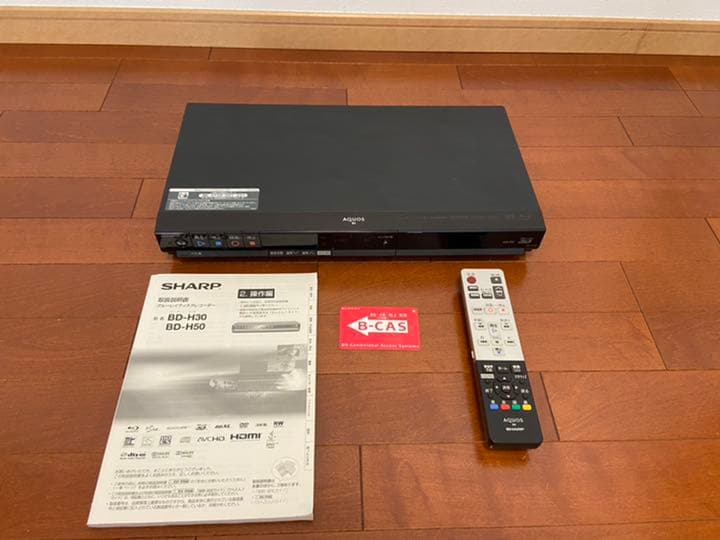SHARP AQUOS ブルーレイHDDレコーダー BD-H30 チューナー