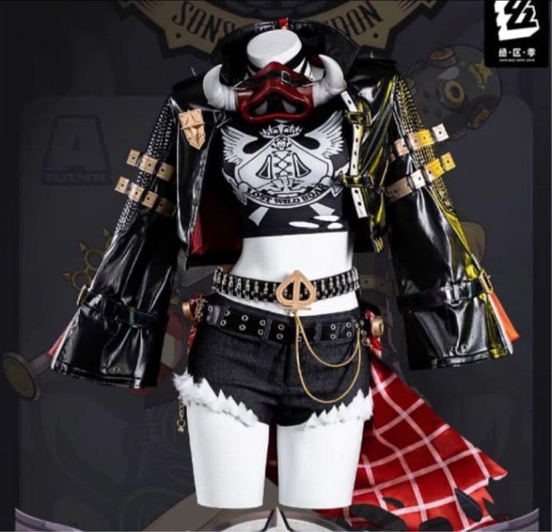 ゼンゼロ ルーシー コスプレ 衣装 ウィッグ 靴 武器 フルセット