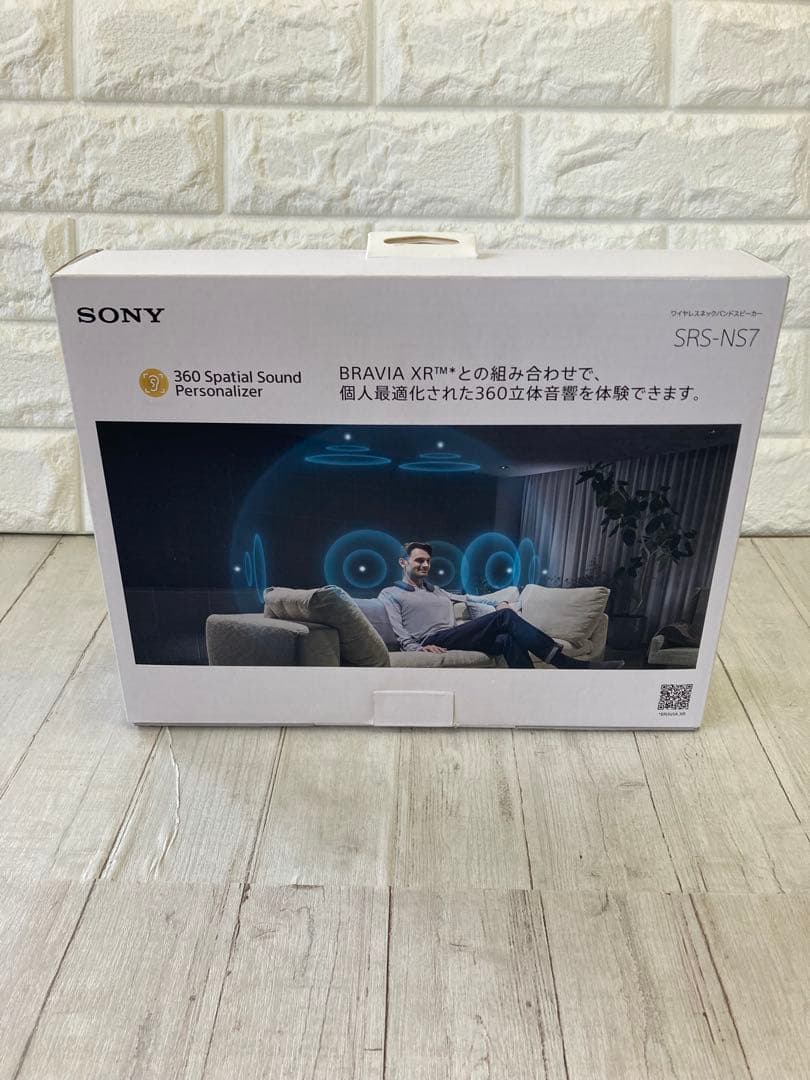 SONY SRS-NS7 ネックスピーカー(未使用•展示品)保証書付き