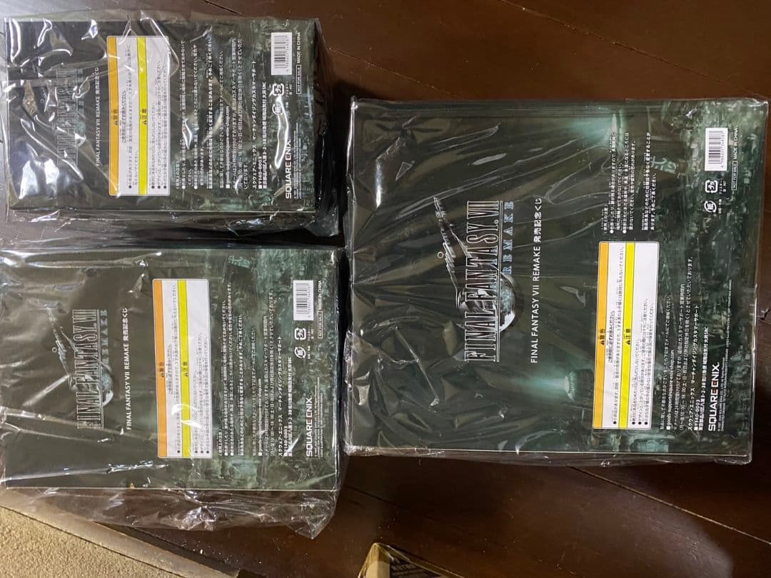 ファイナルファンタジーVII リメイク フィギュアセットA賞 B賞 C賞