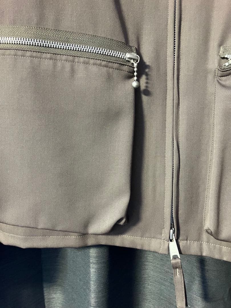 【MATSUFUJI】Wool Cargo Pocket Work Jacket