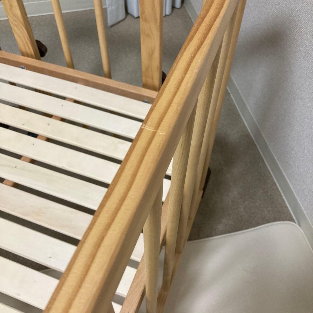 ファルスカ ミニジョイントベッド ネオ ナチュラル　送料込み