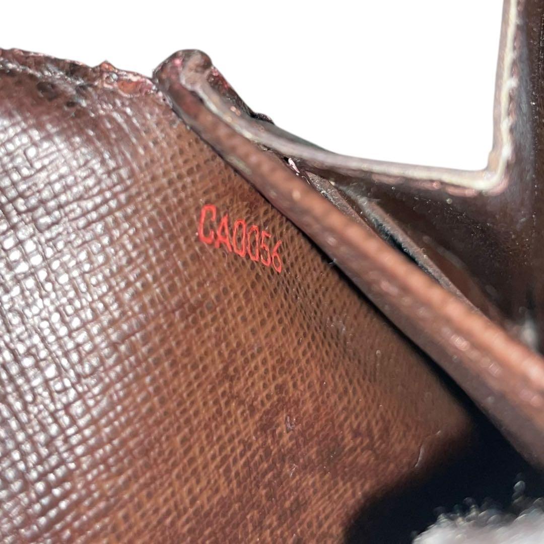 y*ん様 ルイヴィトン 長財布 ダミエ ポルト トレゾール ブラウン