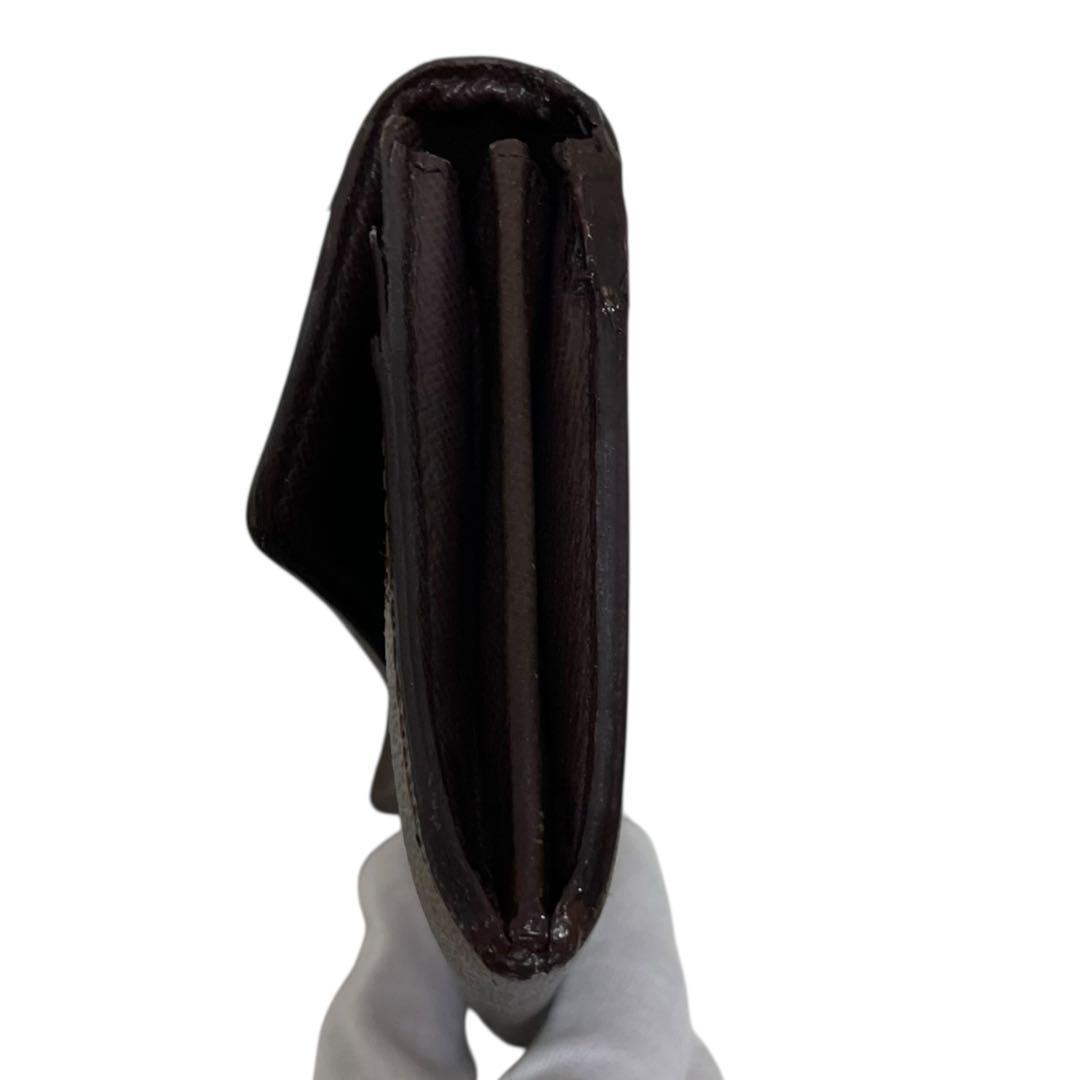 y*ん様 ルイヴィトン 長財布 ダミエ ポルト トレゾール ブラウン