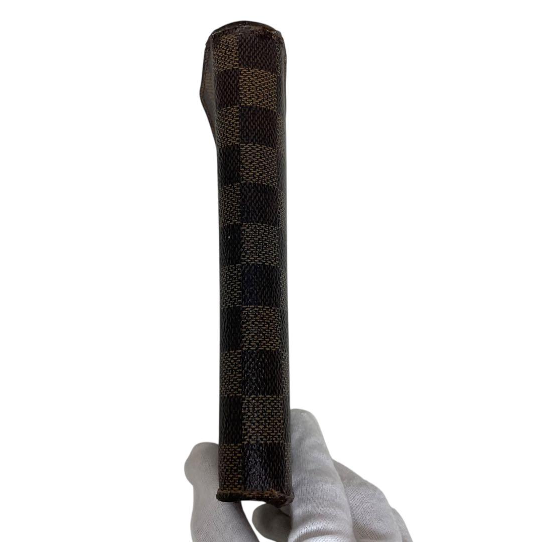 y*ん様 ルイヴィトン 長財布 ダミエ ポルト トレゾール ブラウン