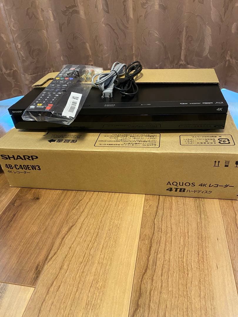r*l様 4TB!! SHARP AQUOS 4Kブルーレイレコーダー 4B-C