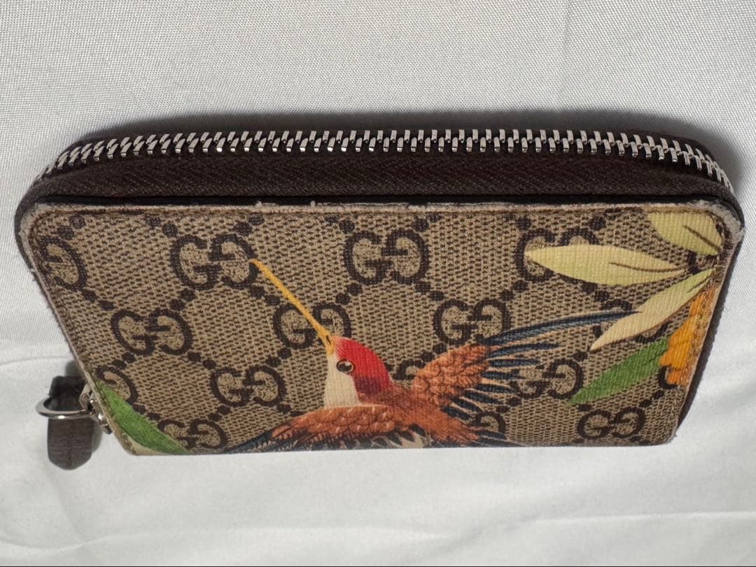 GUCCI スプリーム ティアン ジップアラウンド ラウンドファスナー