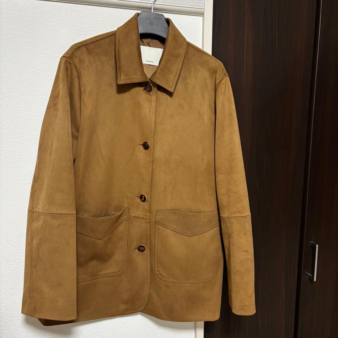 ジャケット・アウター ohotoro Henry Suede Jacket beige