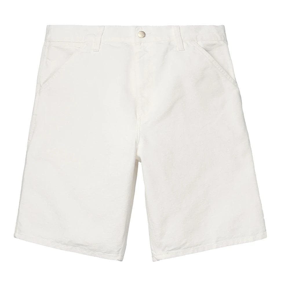 カーハートWIP シングルニーショーツ W34 白 ショートパンツ