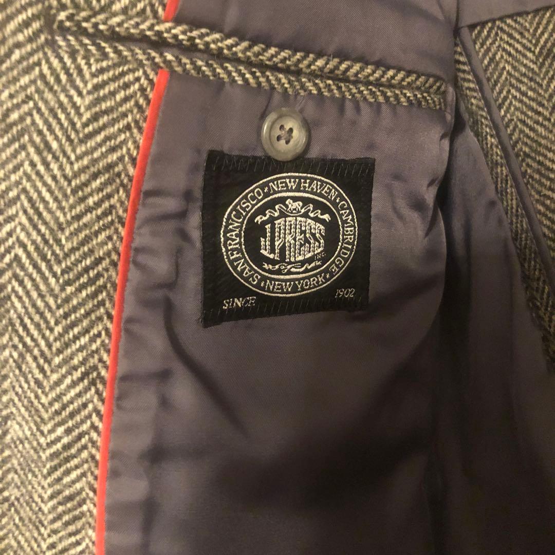 J.PRESS ヘリンボーン テーラードジャケット