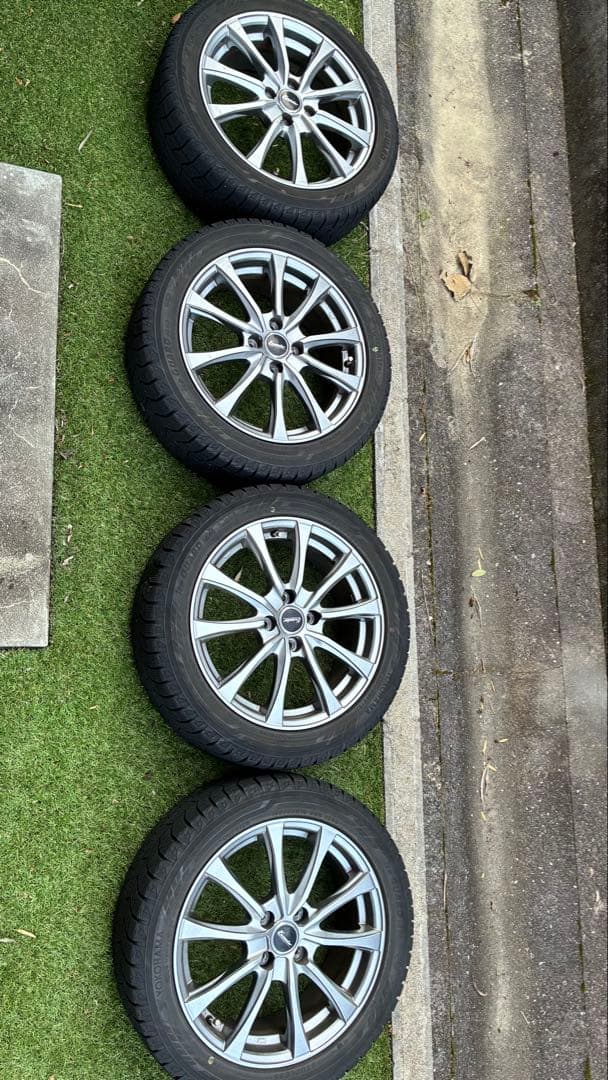 16インチ シルバーホイール タイヤセット