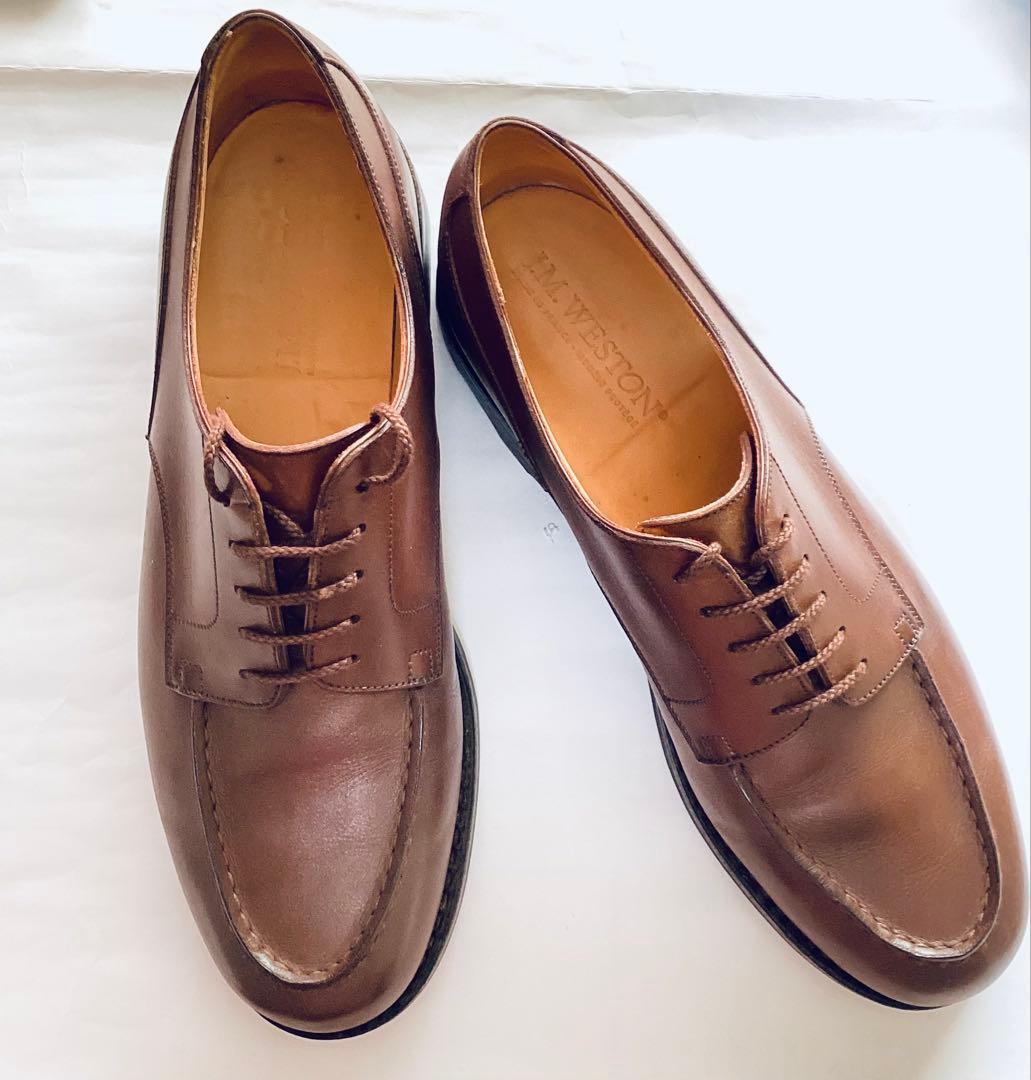 JM WESTON ダークブラウン ドレスシューズ
