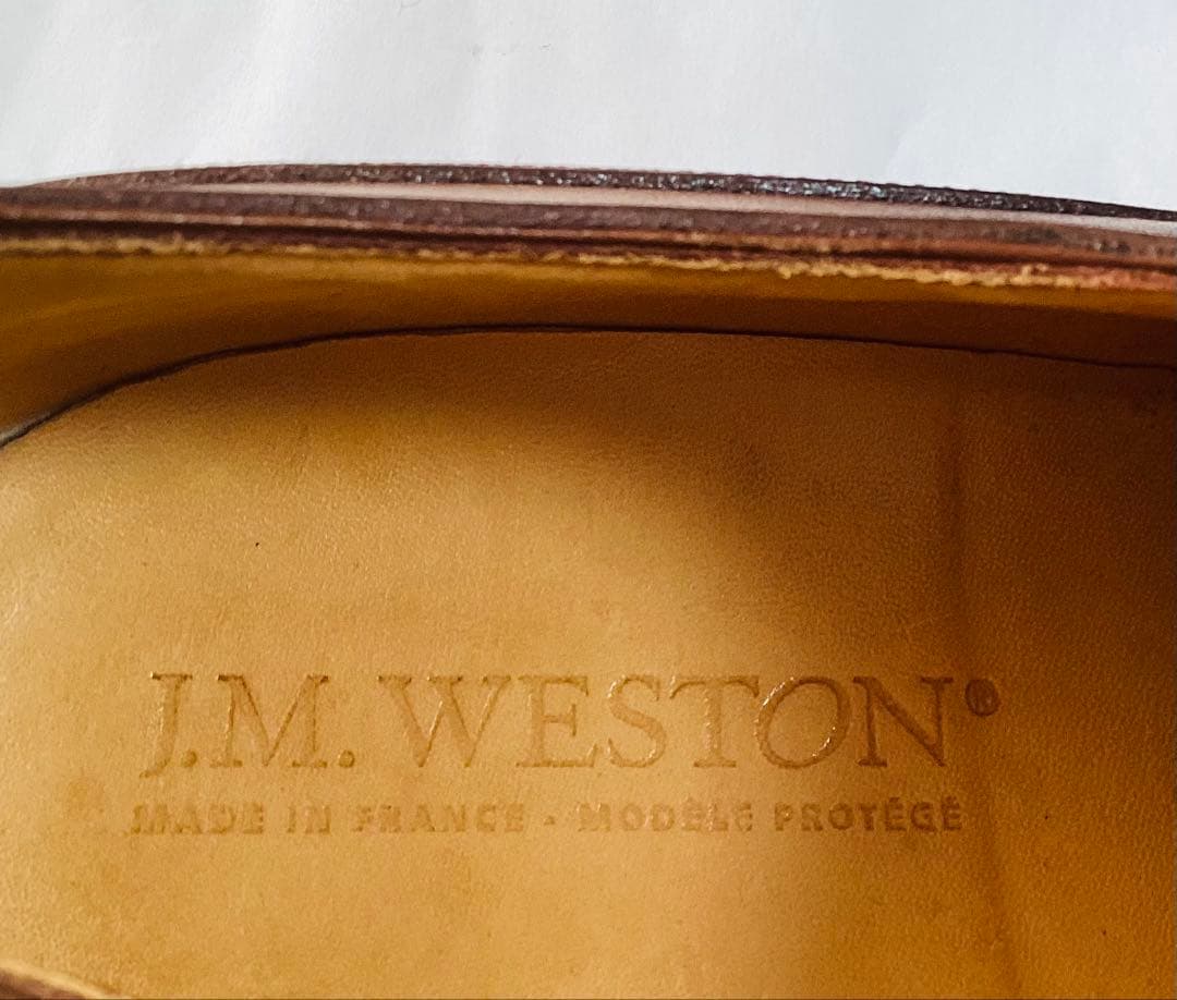 JM WESTON ダークブラウン ドレスシューズ