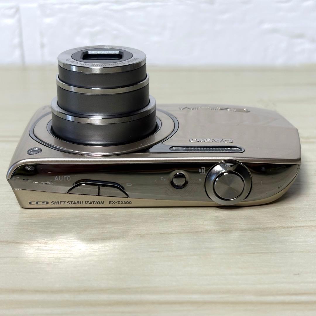 【美品】CASIO EXILIM EX-Z2300 コンデジ ゴールド カシオ