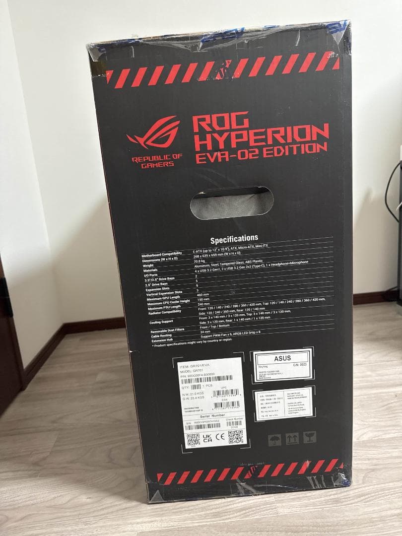 絶版 ROG HYPERION EVA-02 EDITION PCケース