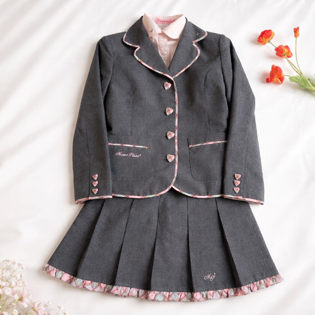 メゾピアノ フォーマル3点セット 150 卒業式　入学式