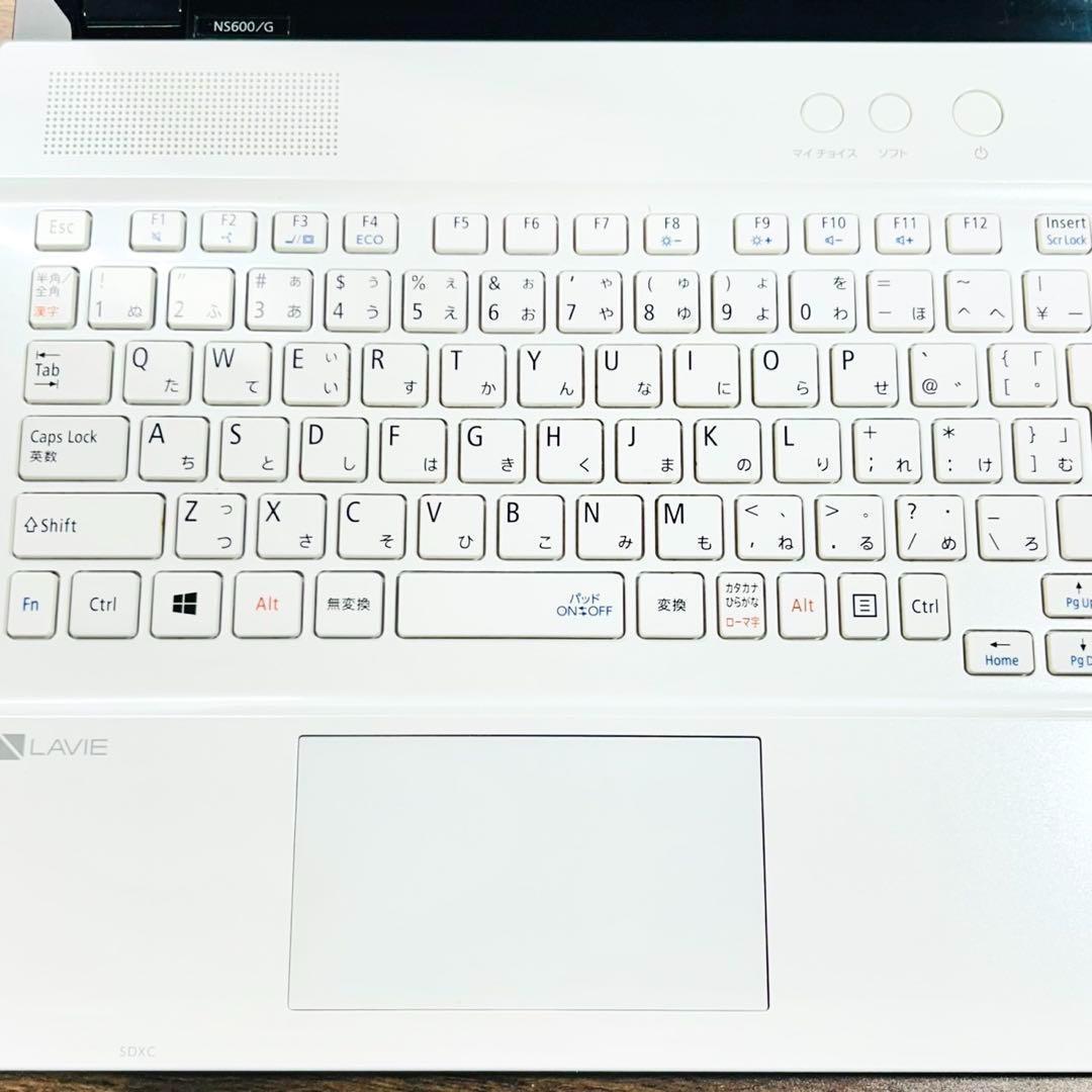 新品SSD512GB/32GB/corei7 NECノートパソコン 動画画像編集