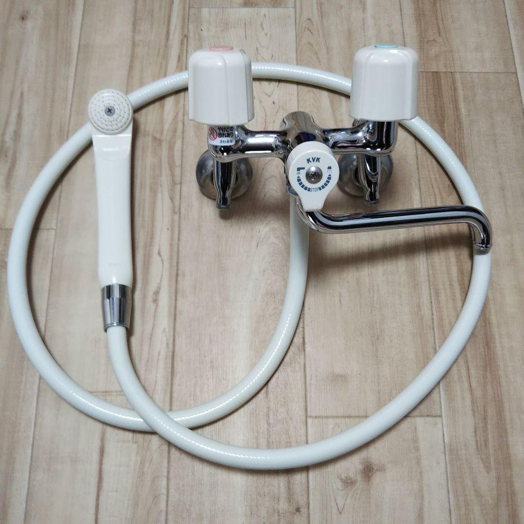 2ハンドルシャワー 混合水栓 KVK 送料込み価格！！