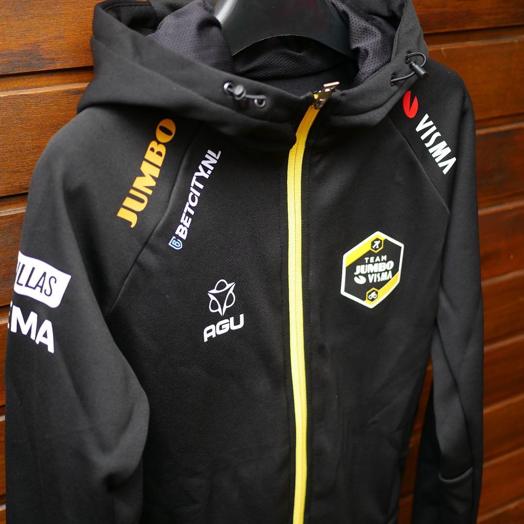 選手支給品 ユンボヴィスマ フルジップパーカ ヴィスマリースアバイク サーベロ
