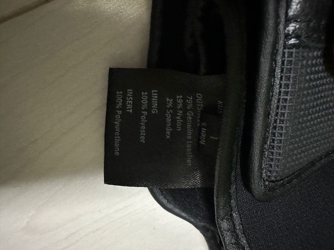 クシタニk5596 2023年ヴァーシティウィンターグローブ　Ｌサイズ ブラック