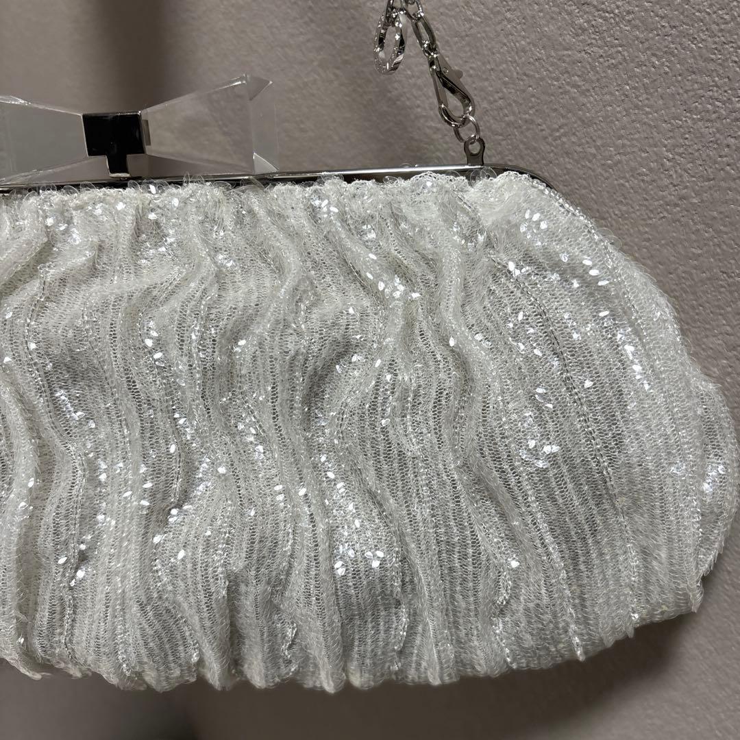 美品　アンテプリマ　パーティー　クラッチバッグ　チェーンバッグ　結婚式