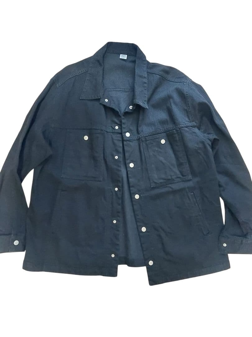 トップス comfortable reason BLACK DENIM JACKET