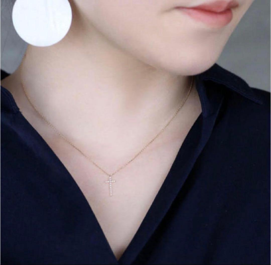 シエナ 18Kネックレス 14粒最小ダイヤモンド