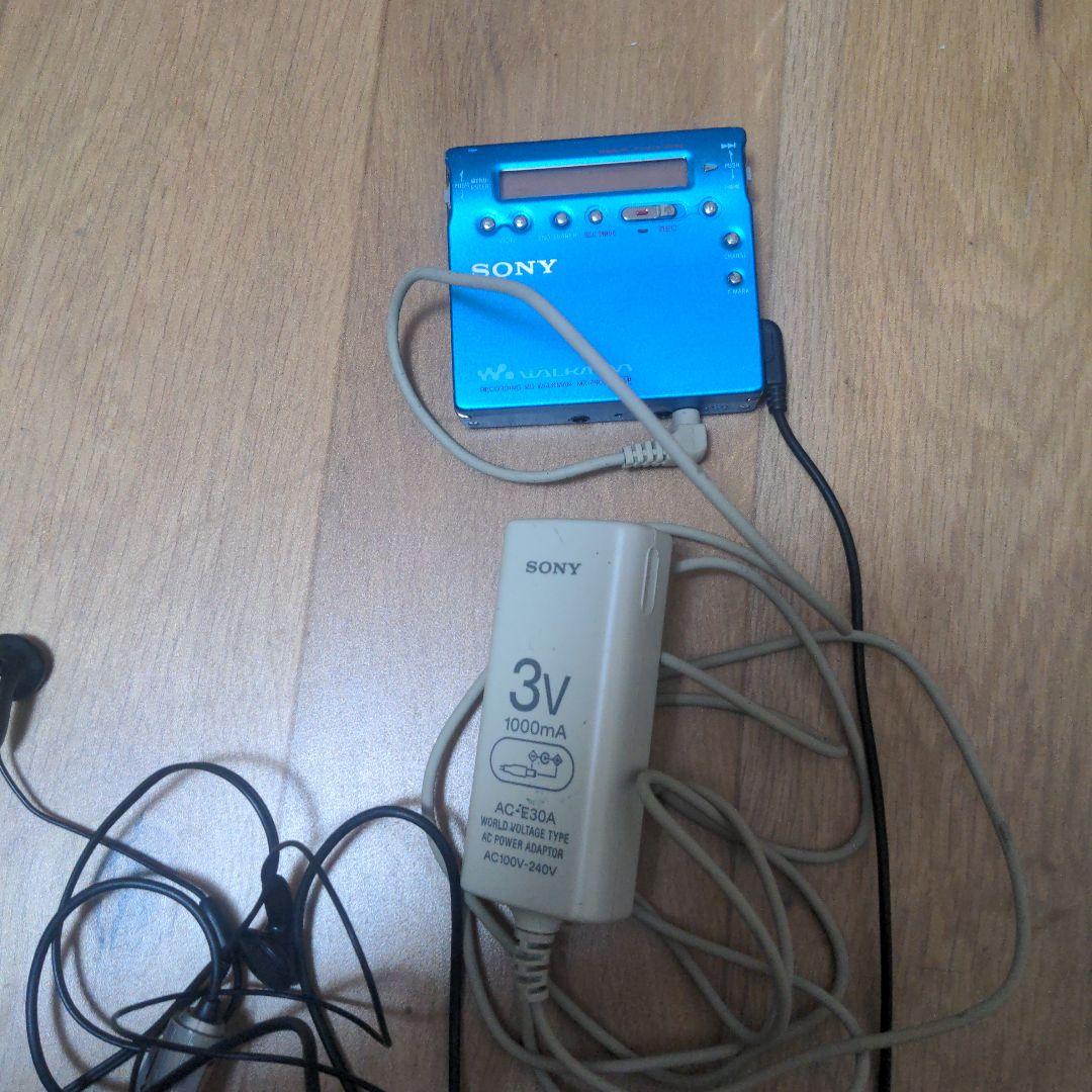 SONY MDウォークマン MZ-R900　アダプター付けます