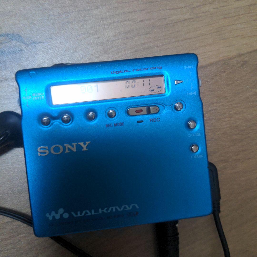 SONY MDウォークマン MZ-R900　アダプター付けます