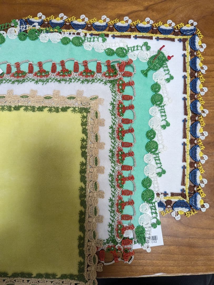 近沢レース　4枚セット