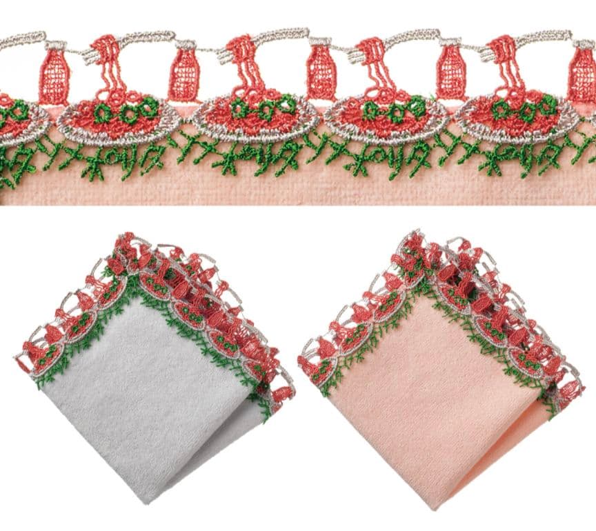 近沢レース　4枚セット