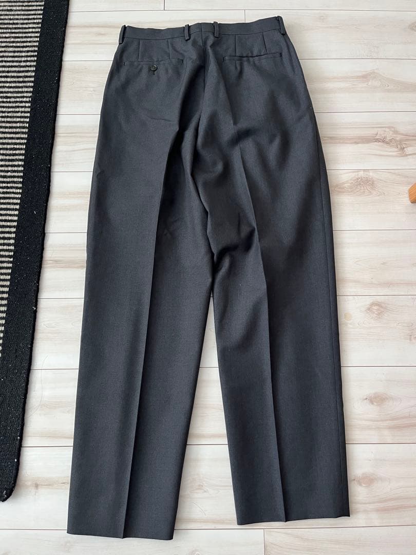 パンツ AULAREE 21AW BLUEFACED WOOL SLACKS
