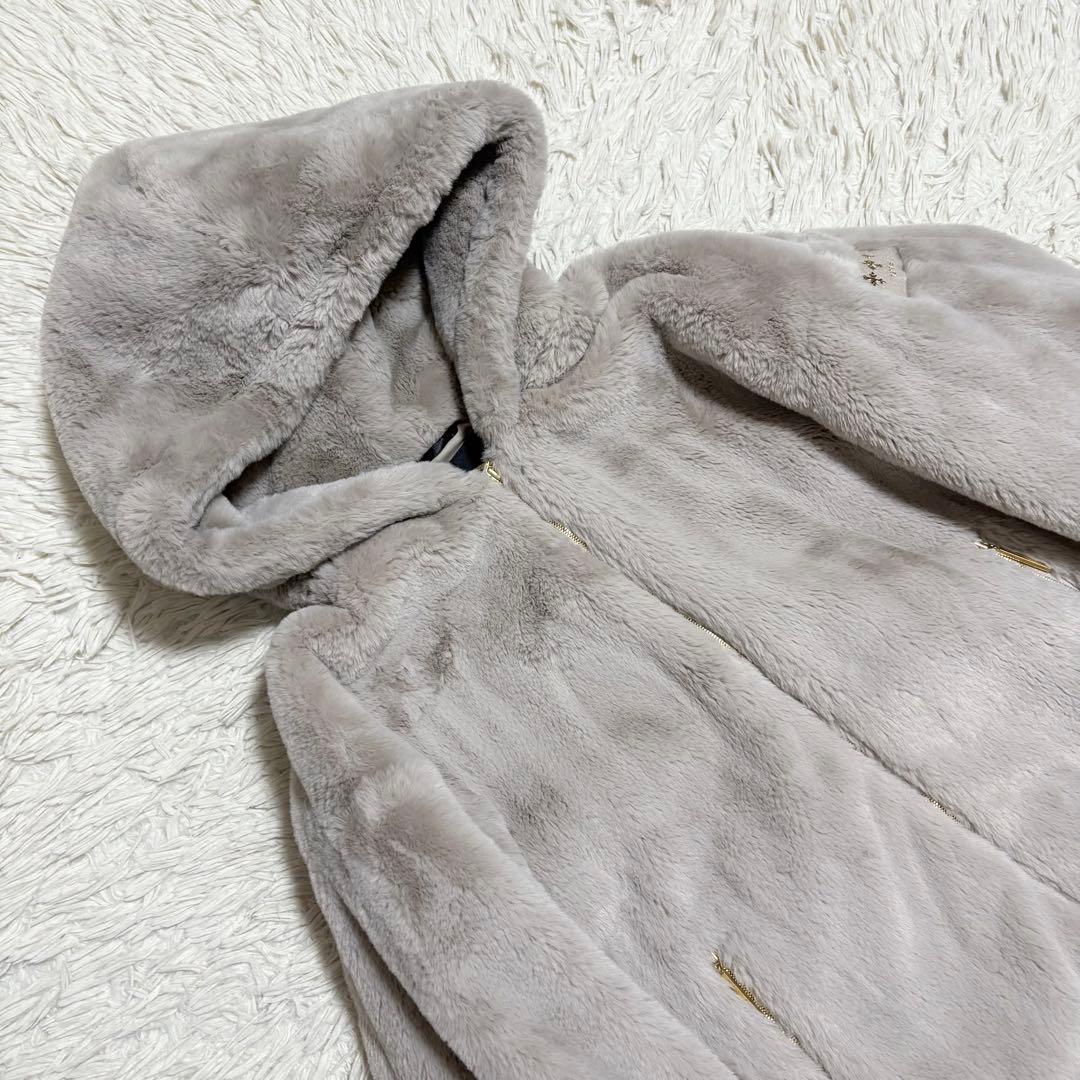 24年モデル✨未使用級 TATRAS YUMOLAボアブルゾン グレー 01