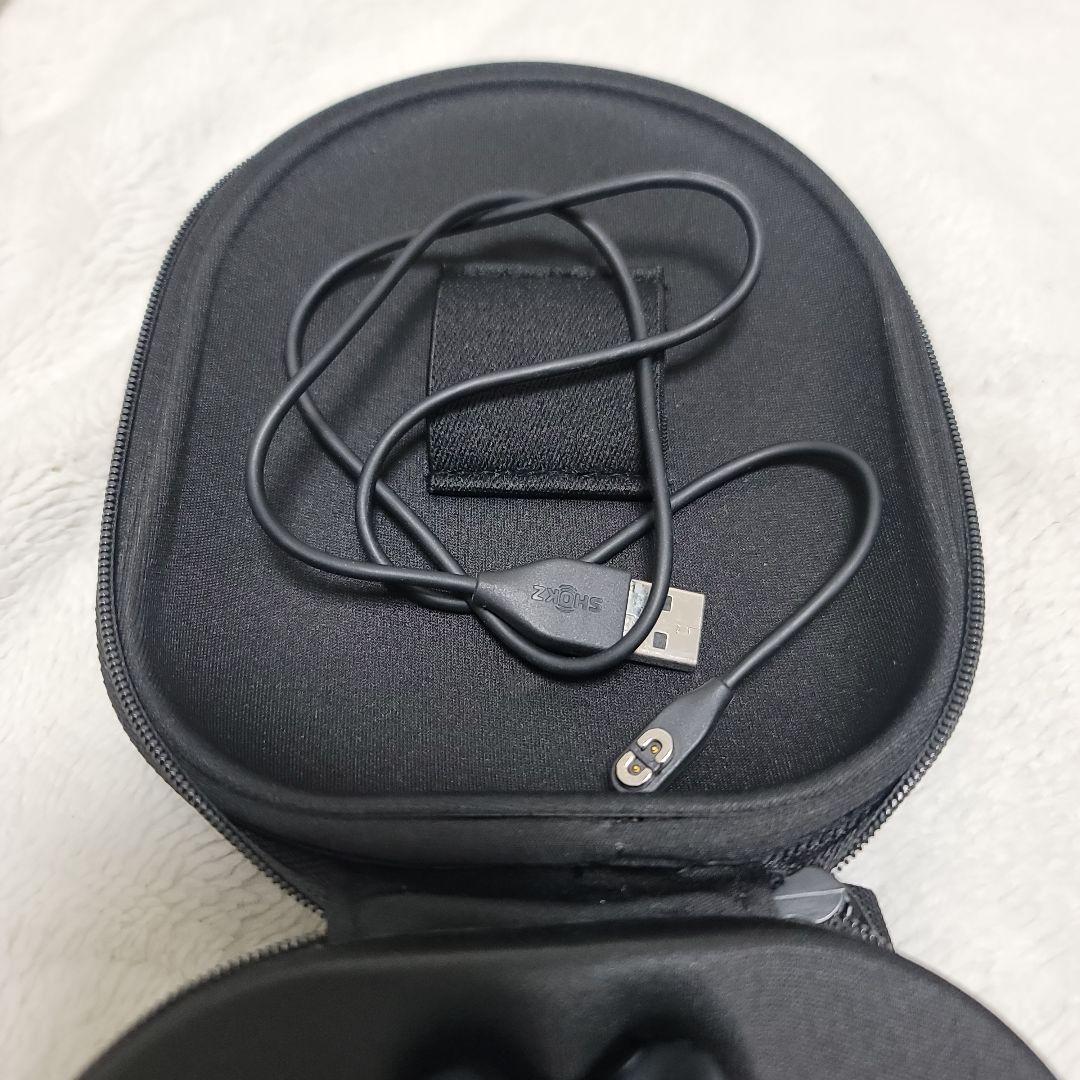 SHOKZ 骨伝導イヤホン ブラック SHOKZ OpenRun Pro