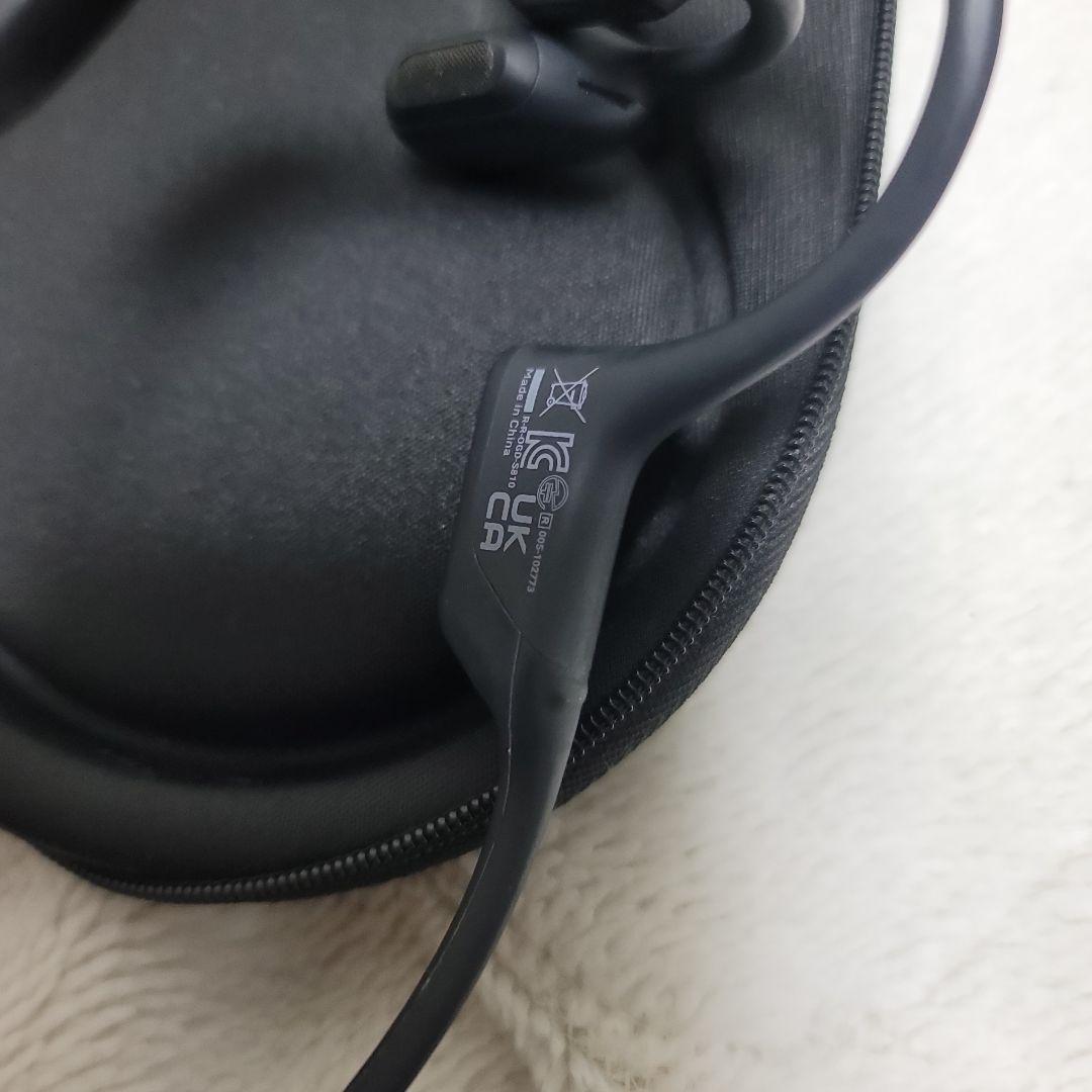 SHOKZ 骨伝導イヤホン ブラック SHOKZ OpenRun Pro