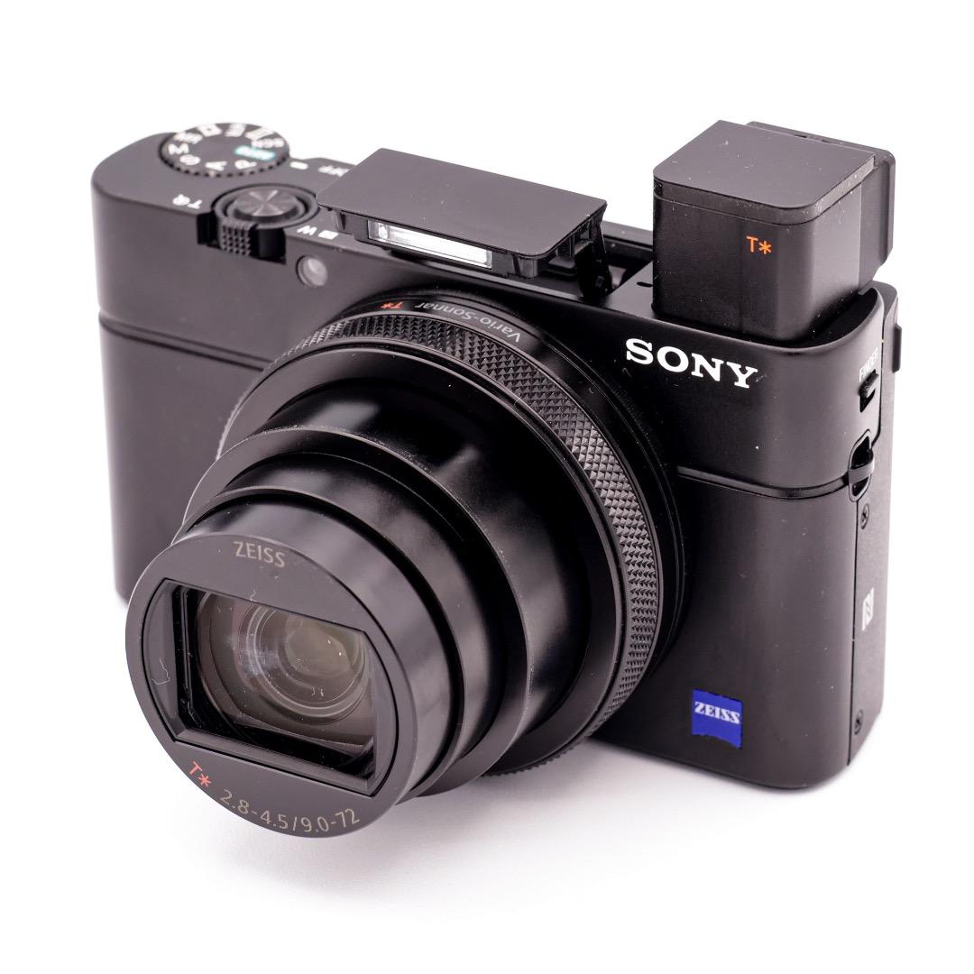 【超美品】SONY RX100m7 超望遠高級コンデジ グリップ付 VLOG