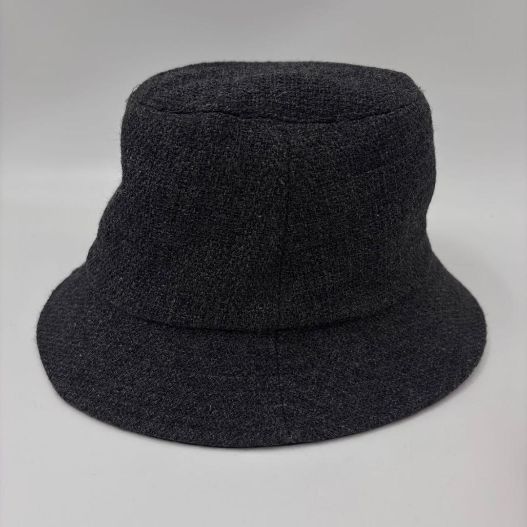 美品 MADISON BLUE マディソンブルー　 ハット 帽子 ウール グレー