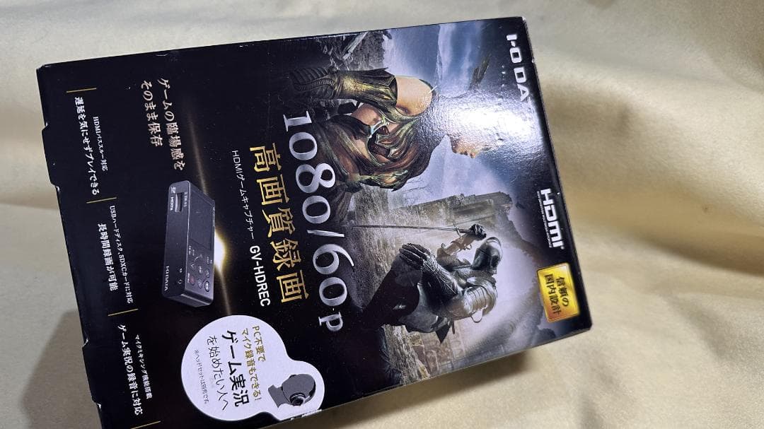 ビデオカメラ I-O DATA HD Video Capture