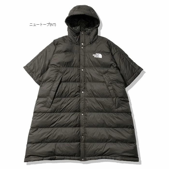 新品　ノースフェイス　PADDED PONCHO COAT　パデッドポンチョ