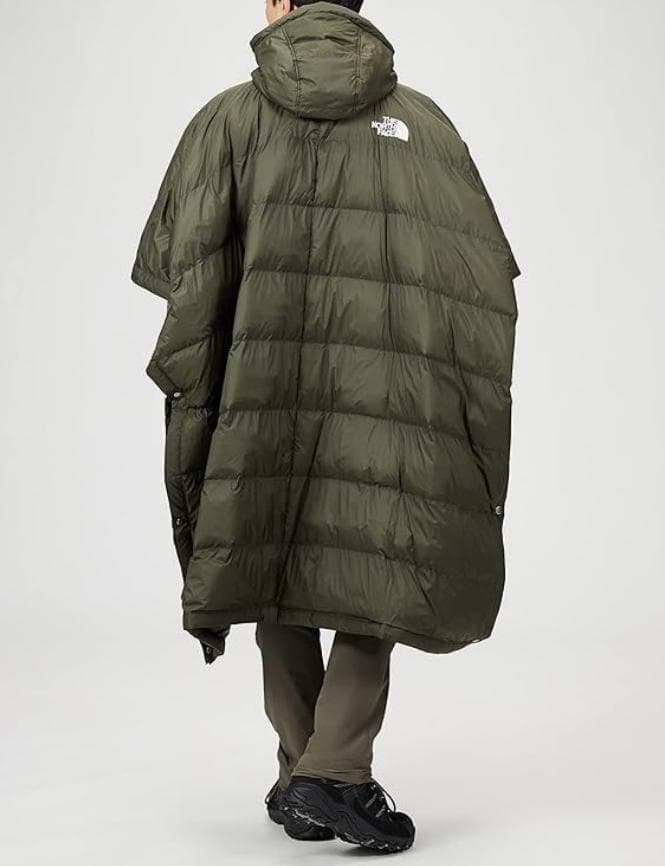 新品　ノースフェイス　PADDED PONCHO COAT　パデッドポンチョ