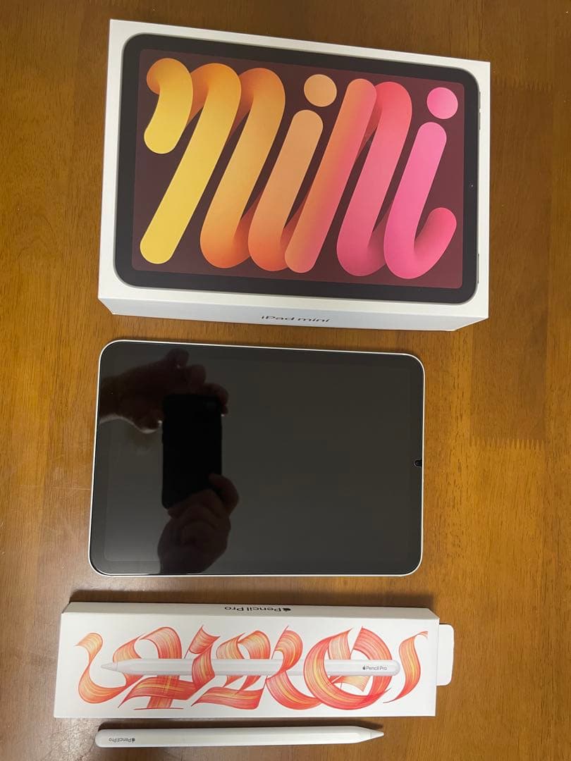 iPad mini 第7世代 Wi-Fi+セルラーモデル pencil Pro付