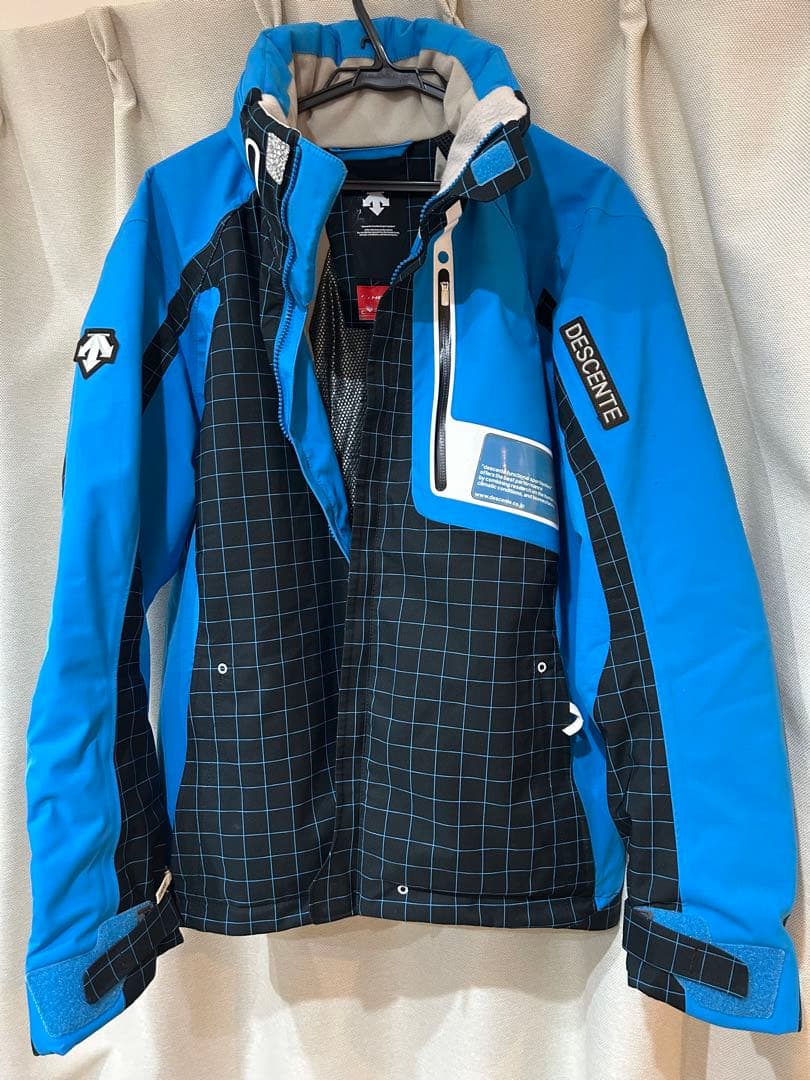 DESCENTE スキーウェア ターコイズクロス