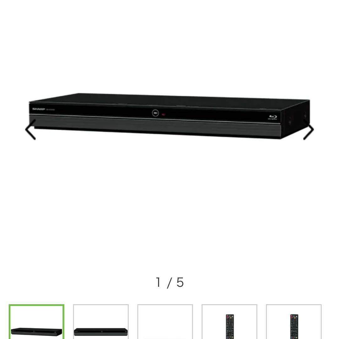 ブルーレイレコーダー AQUOSBD-NT2200 [2TB /3番組同時録画]