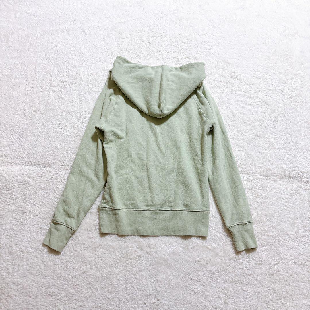 KAPITAL SURF パーカー ロゴ グリーン ２