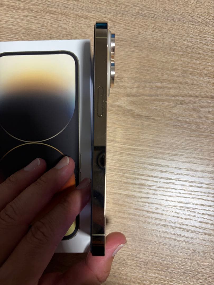 Apple iPhone 14 Pro 256GB ゴールド　simフリー　箱付