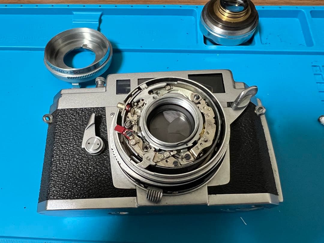Konica IIIA Hexanon 50mm F1.8 整備、実写確認済