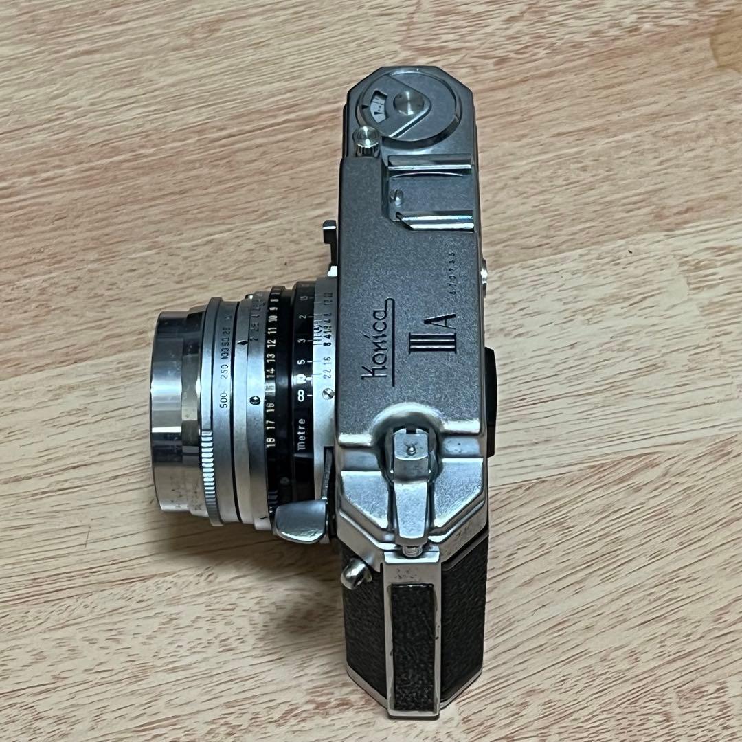 Konica IIIA Hexanon 50mm F1.8 整備、実写確認済