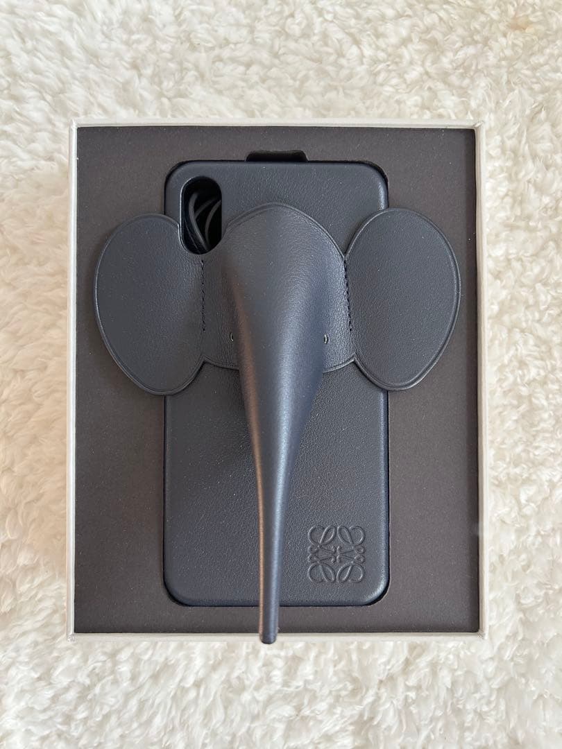 ★ゾウさんスマホホルダー(ディープブルー)★iPhone XS MAX