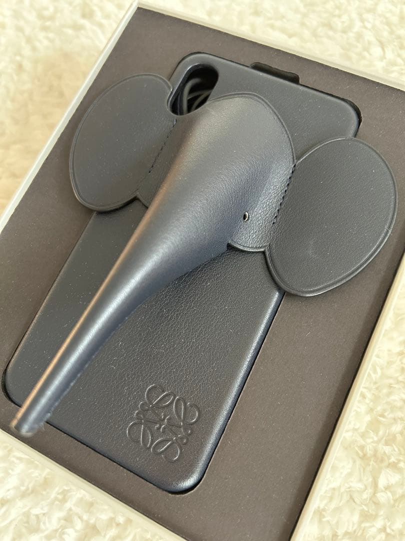 ★ゾウさんスマホホルダー(ディープブルー)★iPhone XS MAX