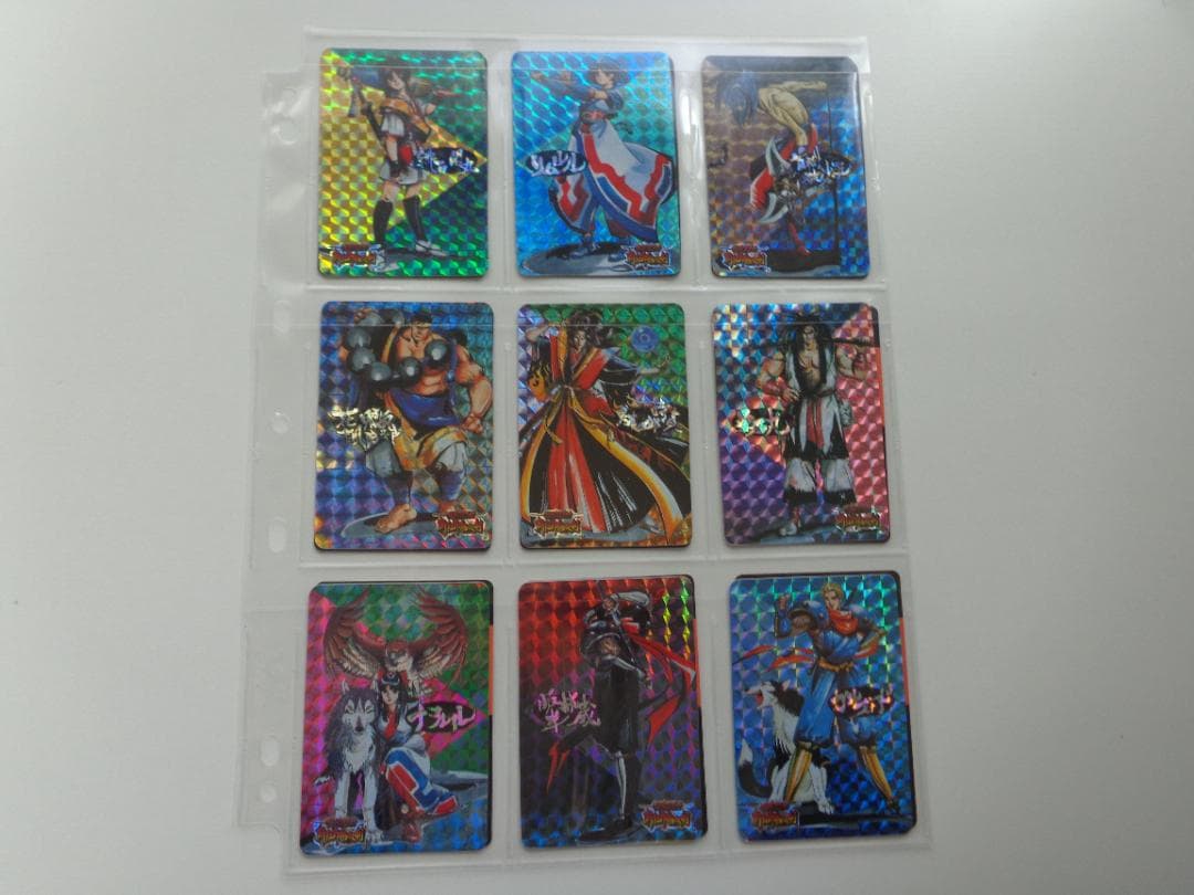 【箱出フルコンプ】サムライスピリッツ 斬紅郎無双剣 カードダス コスモス YUU